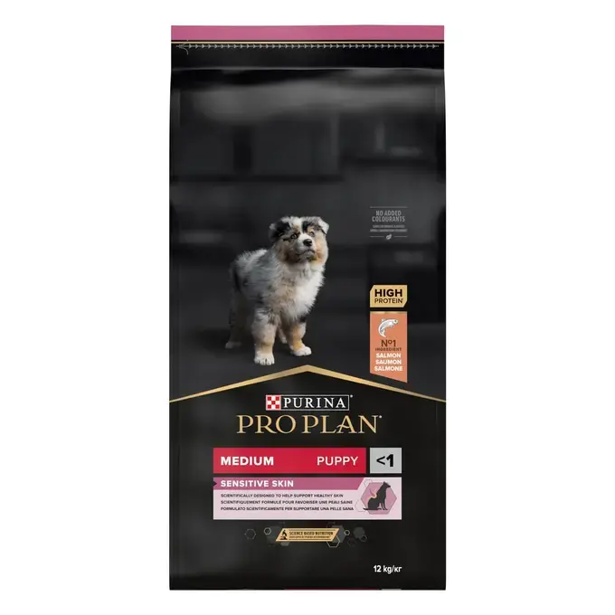 Pro Plan Medium Puppy Sensitive Skin Salmon 12kg